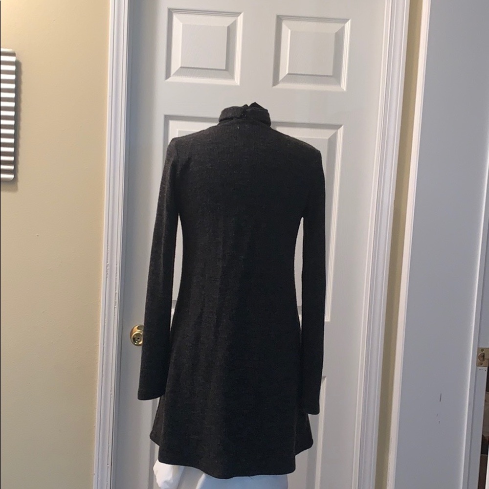 Black Swan sz L gray sweater dress/top - Picture 4 of 4
